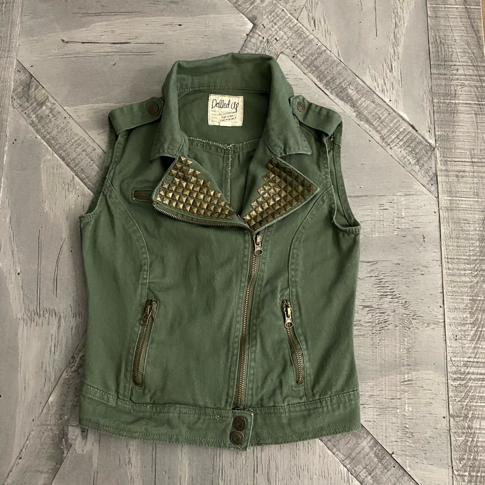 Denim Vest-Size XS